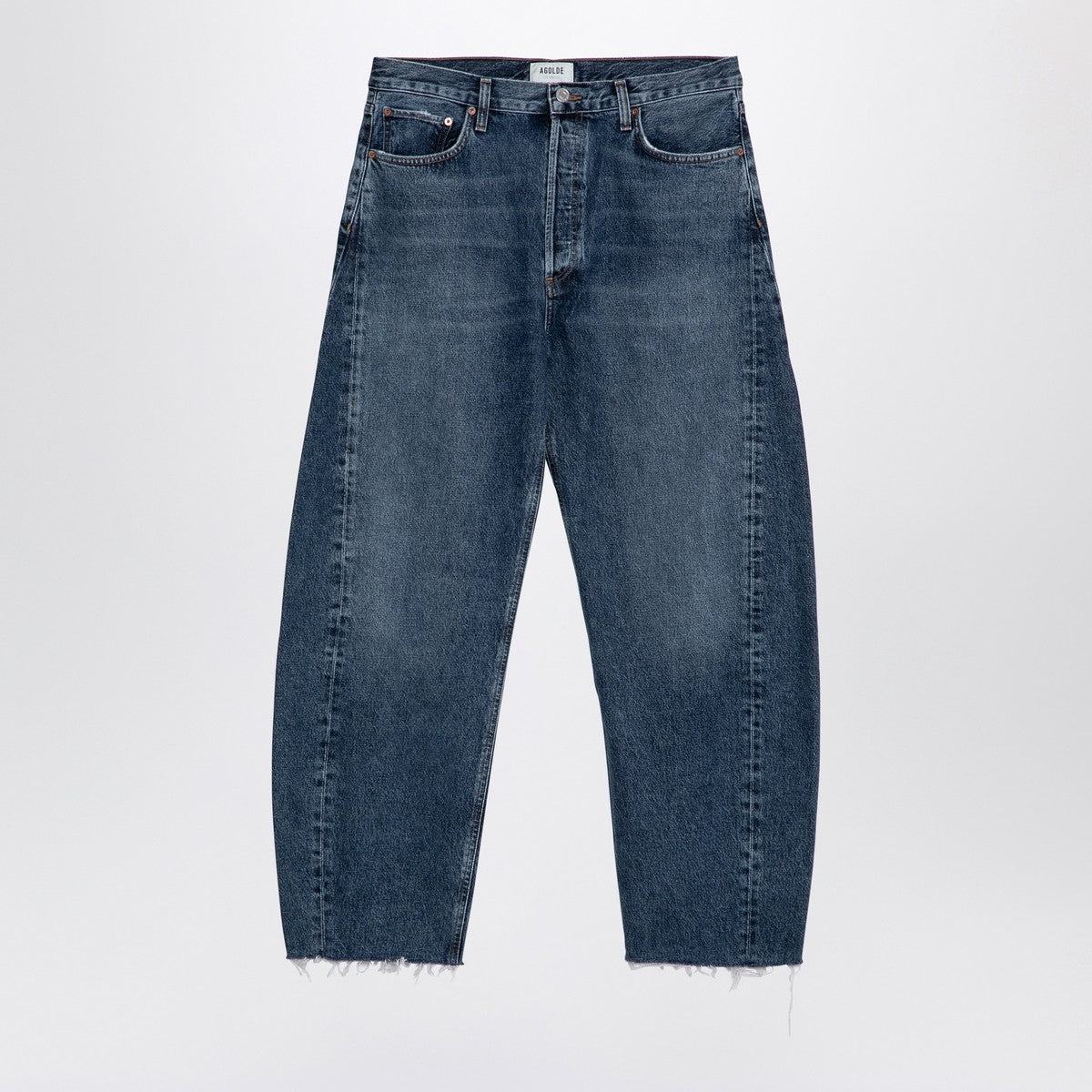 AGOLDE Blue balloon jeans in organic denim Agolde