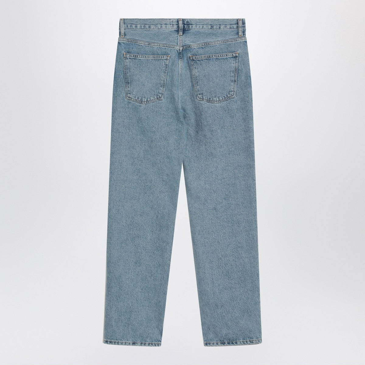 AGOLDE Light blue jeans in regenerated denim Agolde