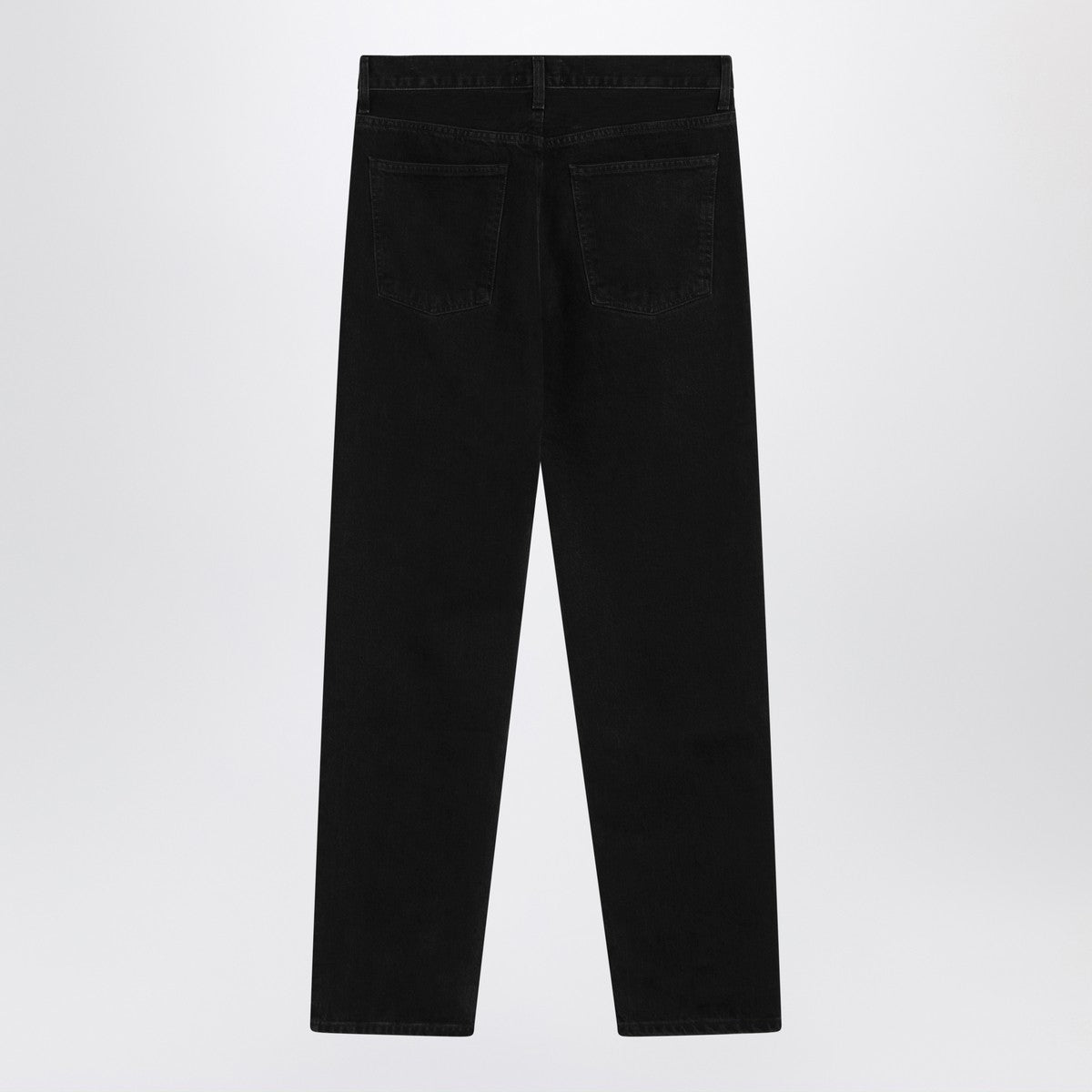 AGOLDE Black jeans in regenerated denim Agolde