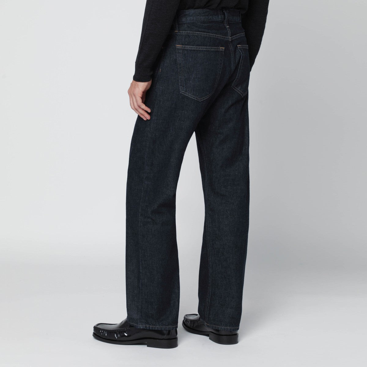 AGOLDE Dark blue regular jeans Agolde