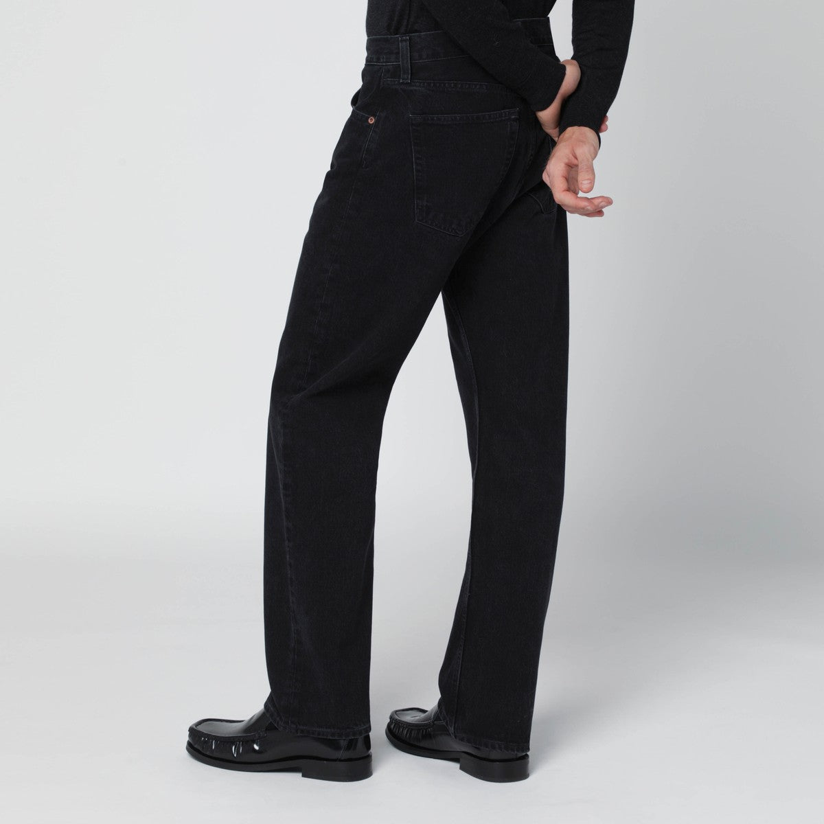 AGOLDE Black regular jeans Agolde