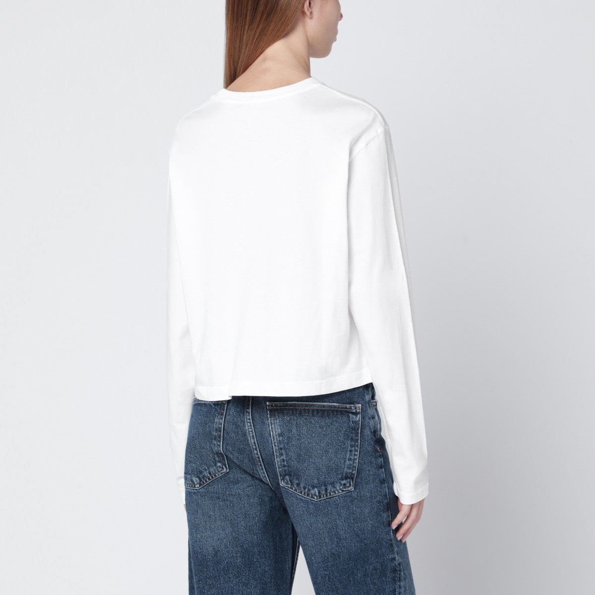 AGOLDE White organic cotton top Agolde