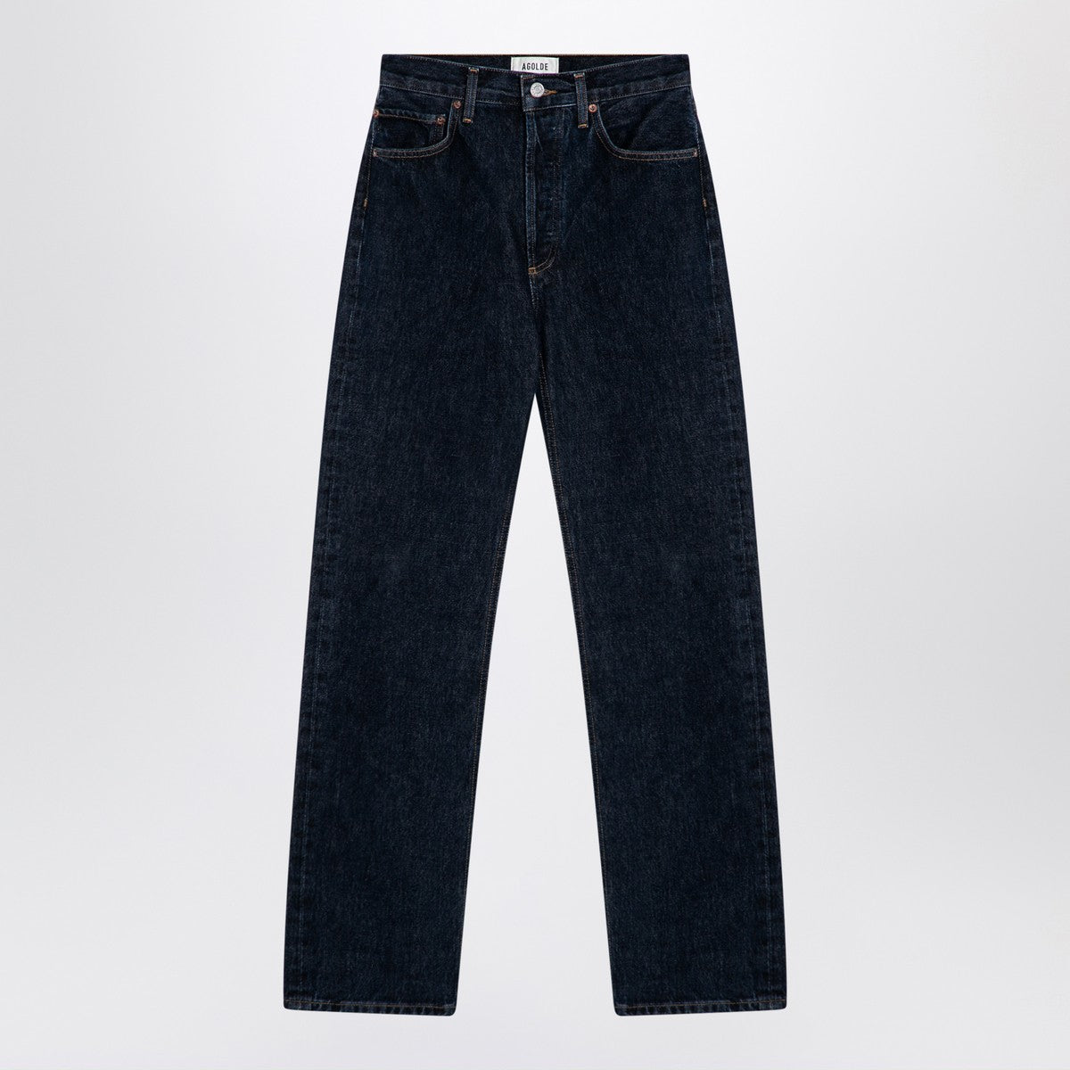 AGOLDE Dark blue jeans in organic denim Agolde