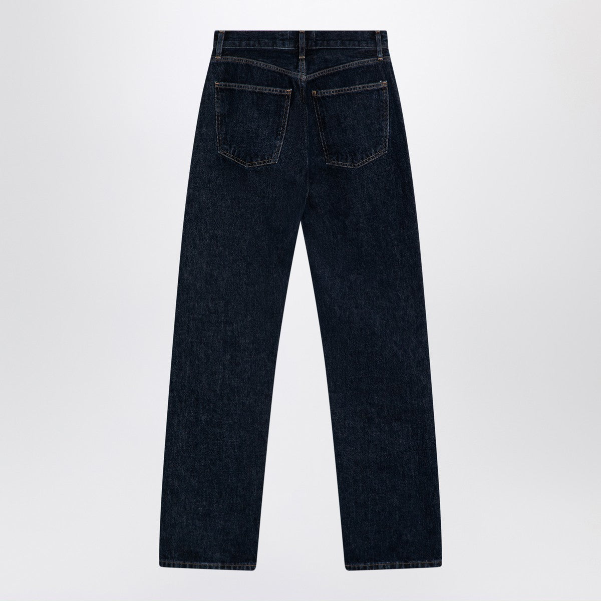 AGOLDE Dark blue jeans in organic denim Agolde