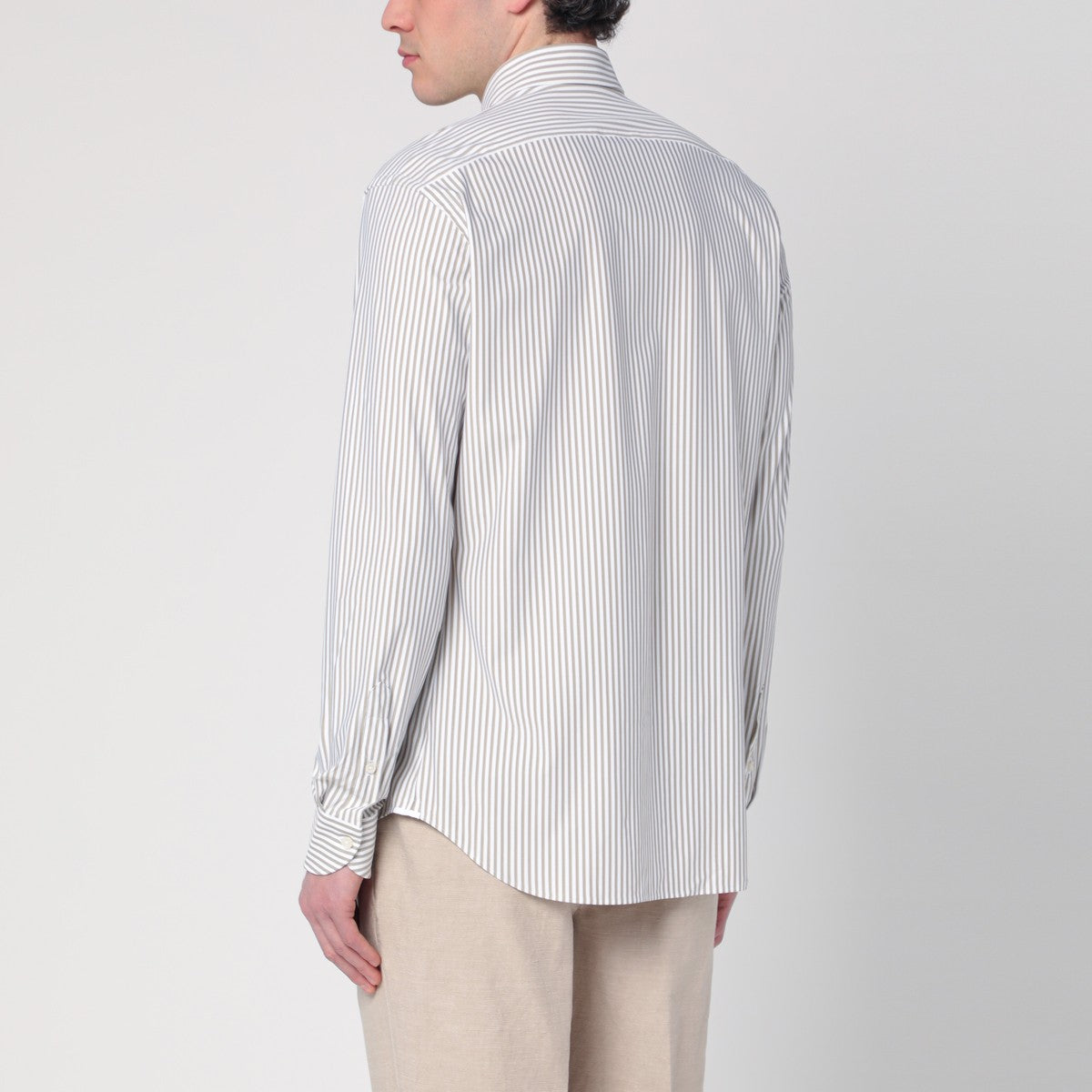 XACUS White/beige cotton shirt XACUS