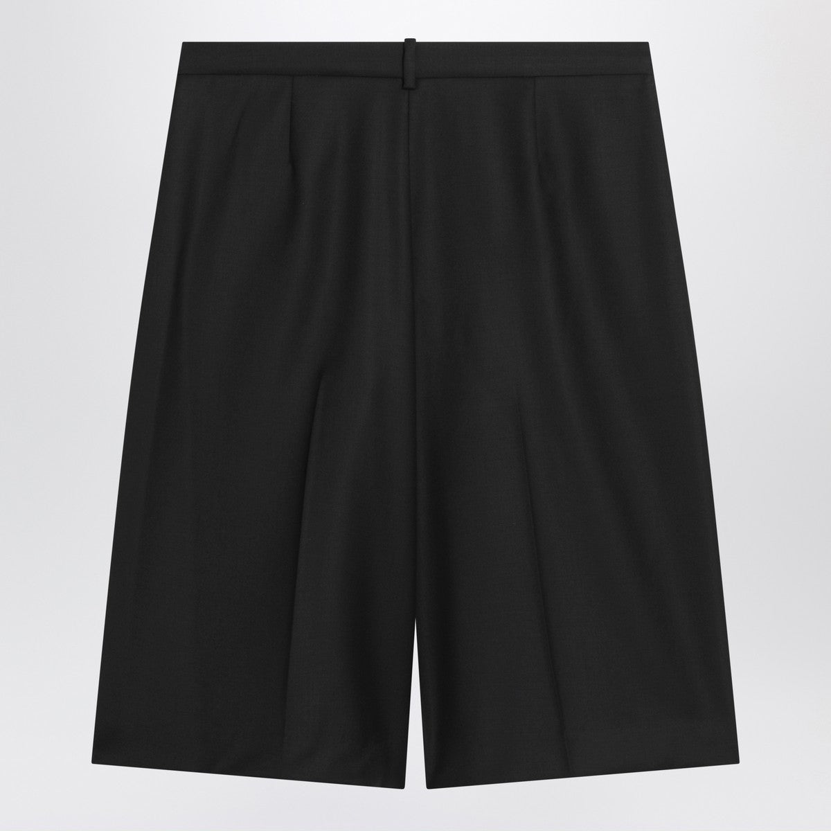 LouLou De Saison Bermuda in black virgin wool LouLou De Saison