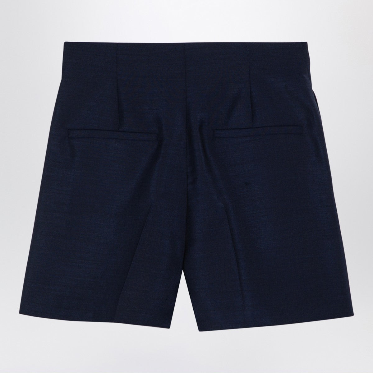 Sportmax Blue wool-blend shorts Sportmax