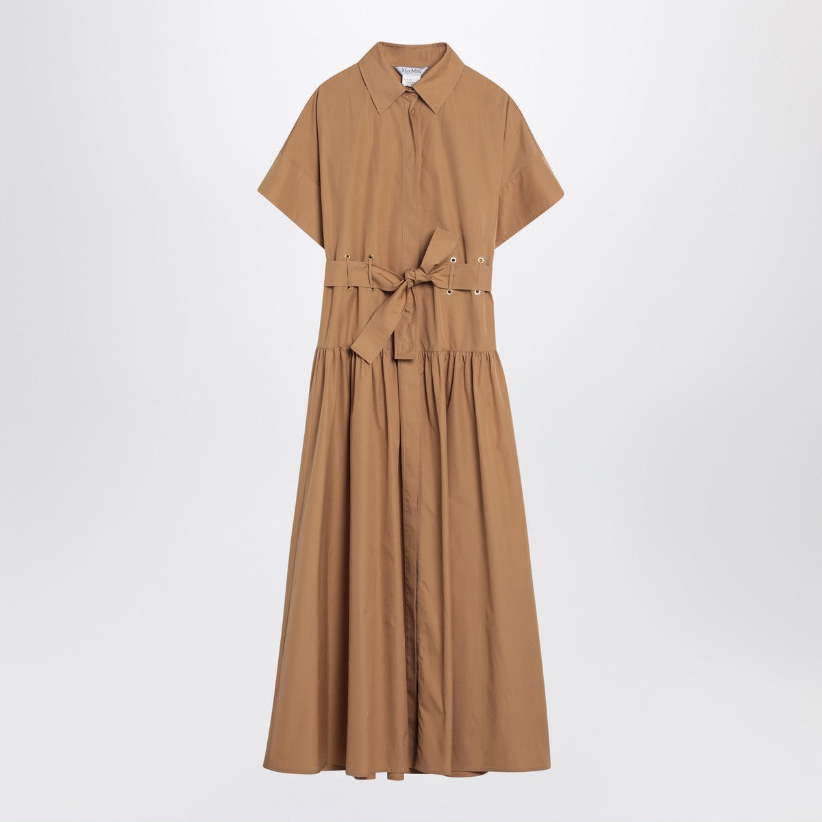 Max Mara Caramel-coloured shirt dress Max Mara