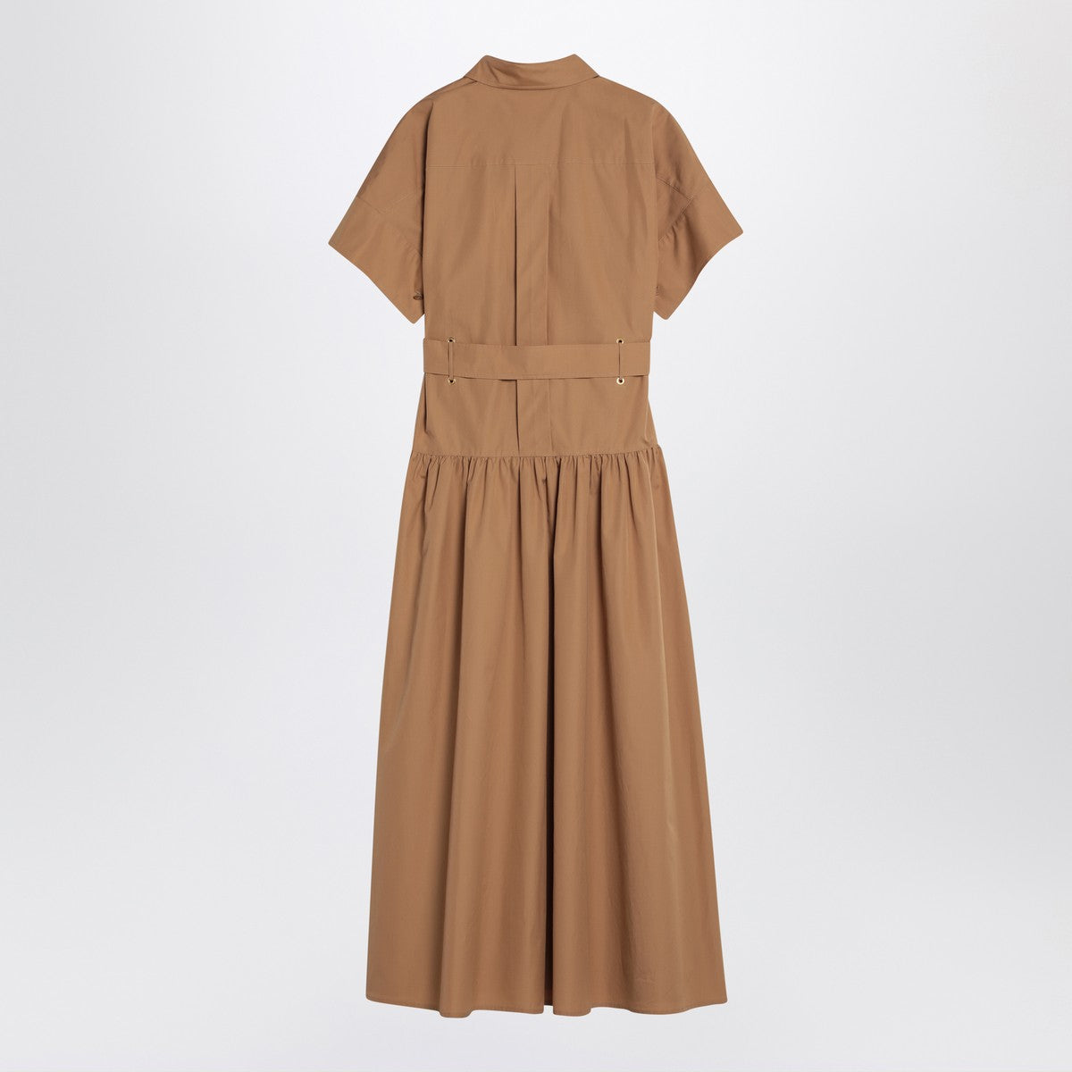 Max Mara Caramel-coloured shirt dress Max Mara