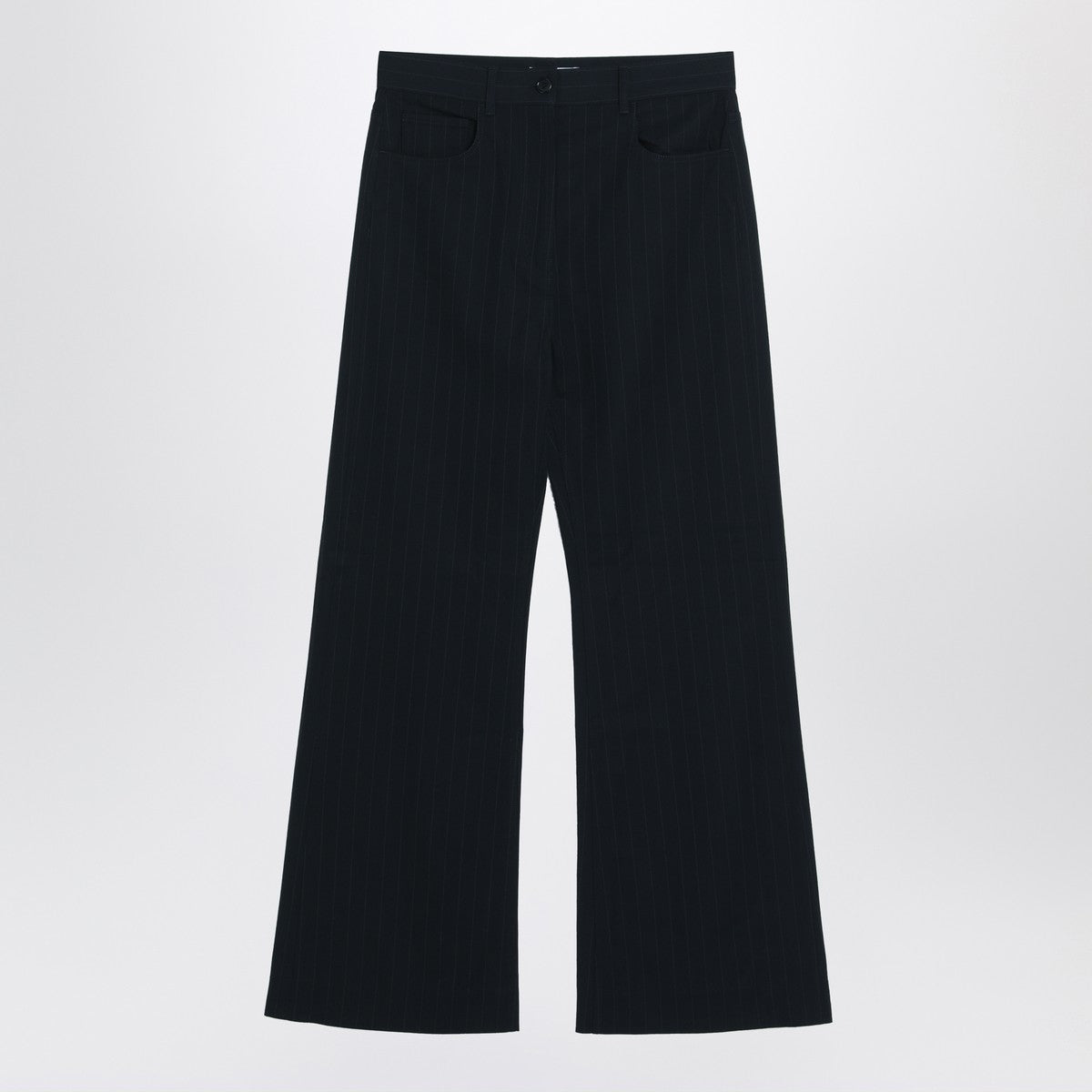 Acne Studios Navy blue pinstripe trousers Acne Studios