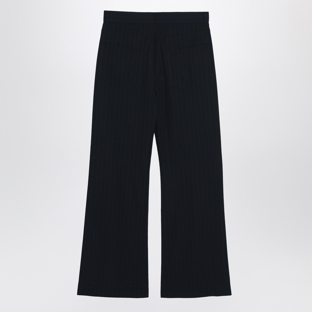 Acne Studios Navy blue pinstripe trousers Acne Studios