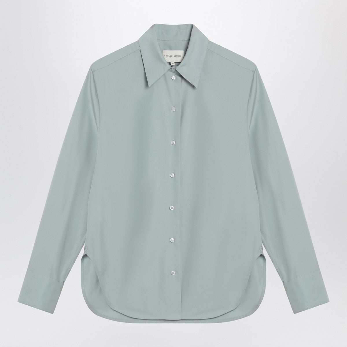 LouLou De Saison Gray fog shirt in cotton LouLou De Saison