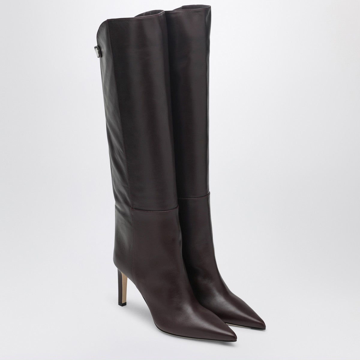 Jimmy Choo Alizze Knee Boot 85 color Merlot Jimmy Choo