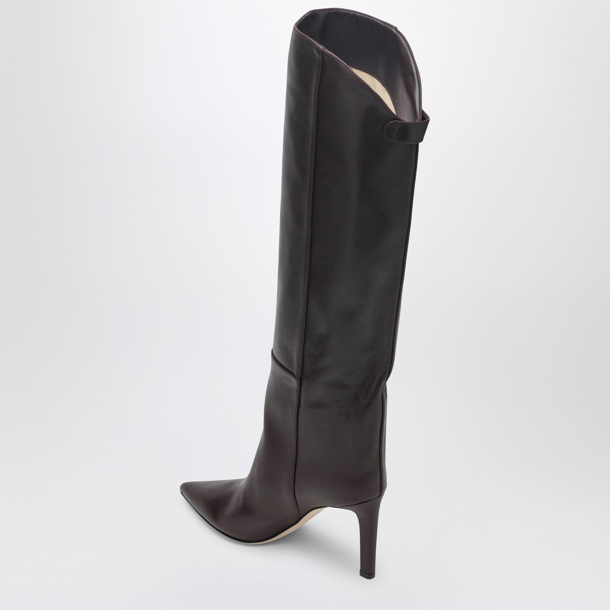 Jimmy Choo Alizze Knee Boot 85 color Merlot Jimmy Choo