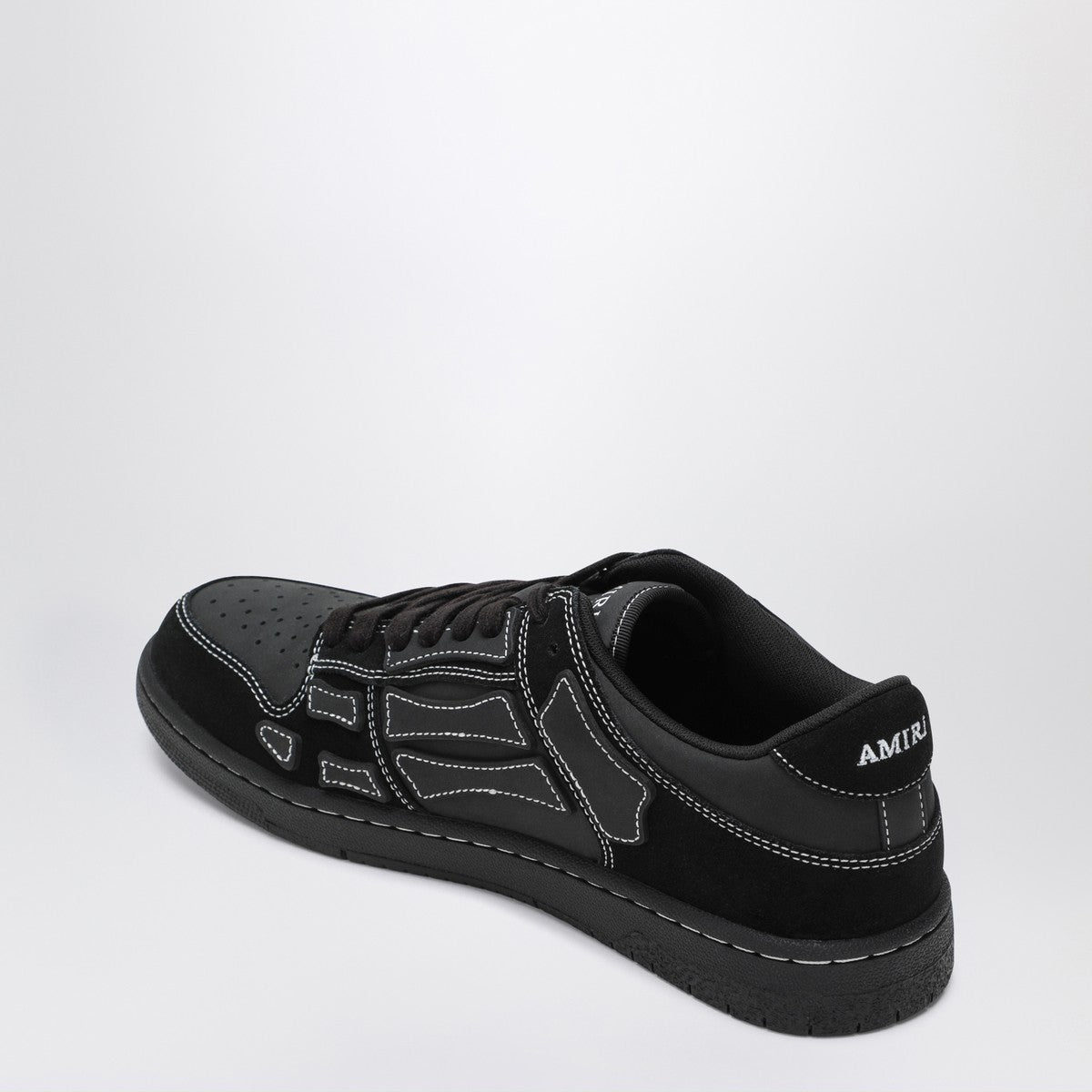 AMIRI Sneaker Skel Top Low black in leather and suede Amiri