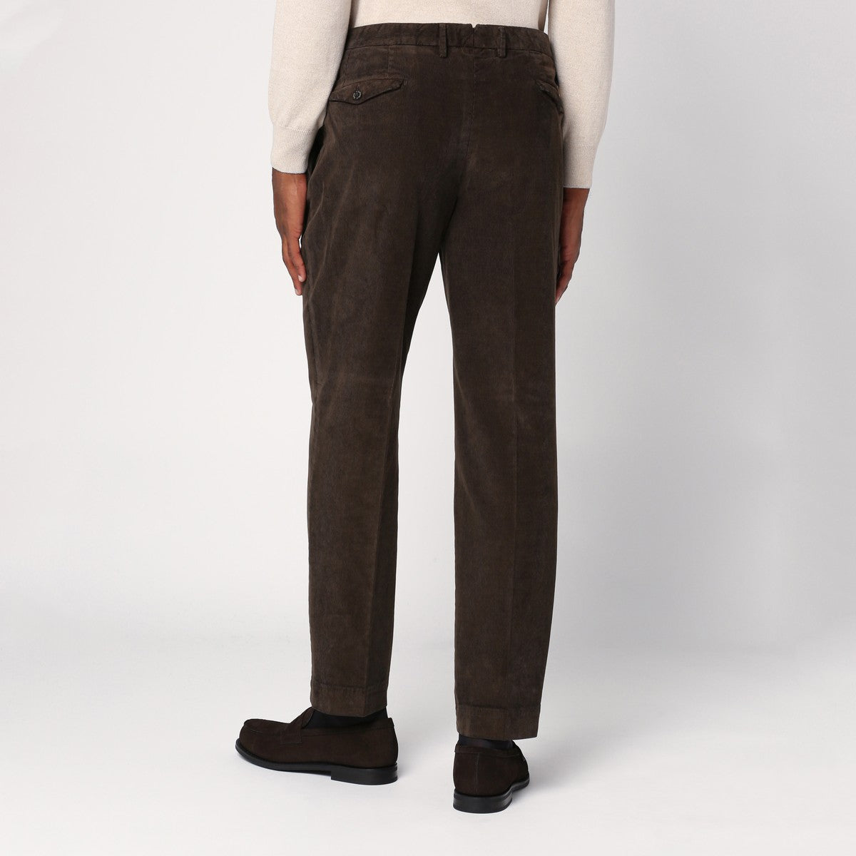 Santaniello Brown corduroy trousers Santaniello
