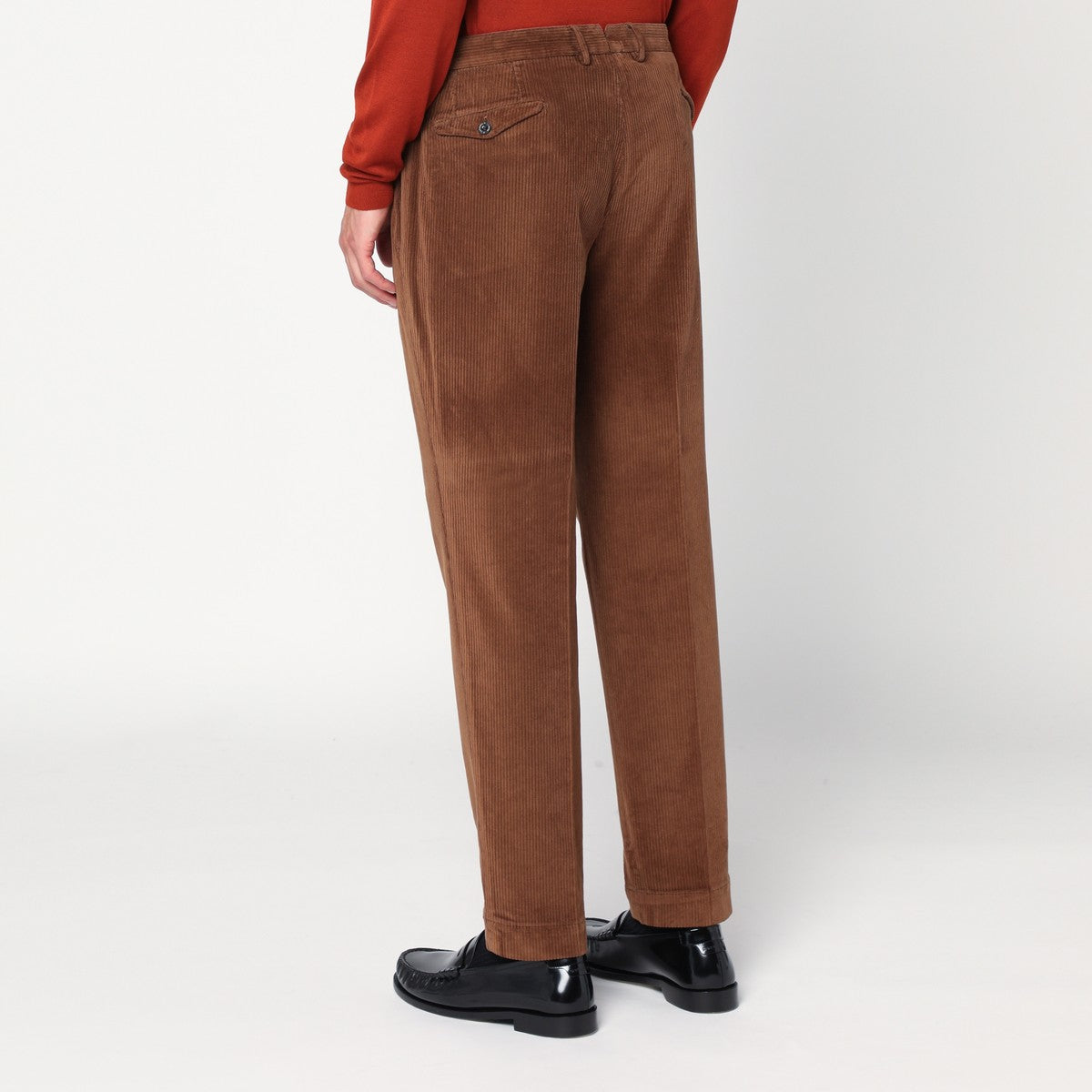 Santaniello Brown corduroy pants Santaniello