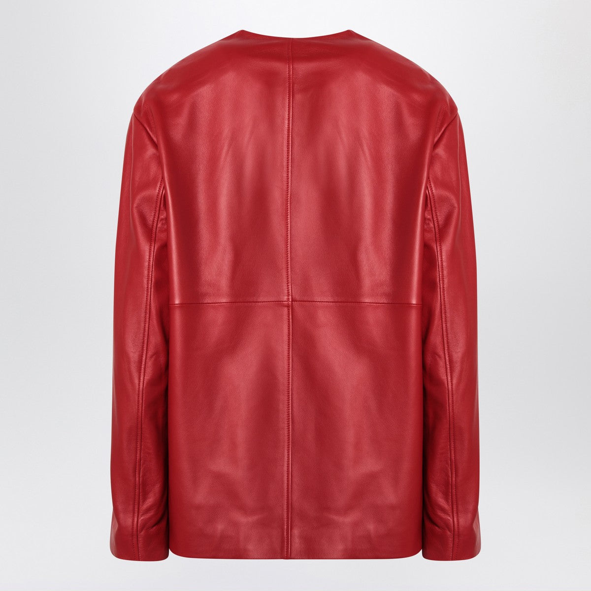 LouLou De Saison Red Atalia leather jacket LouLou De Saison