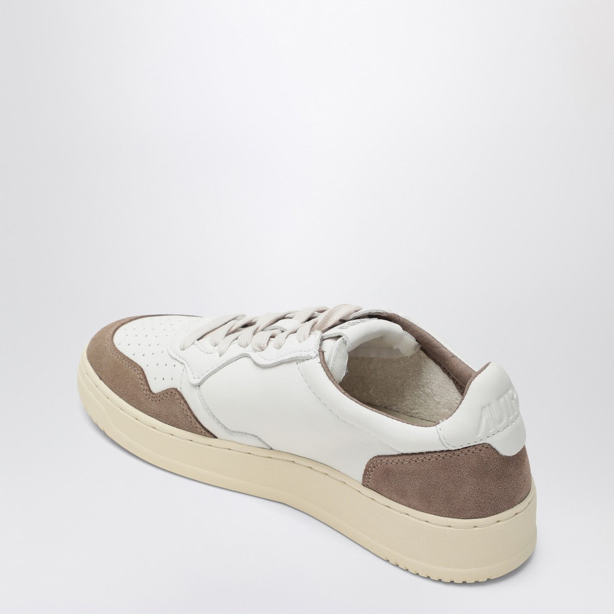 AUTRY Medalist sneakers white/brown suede Autry
