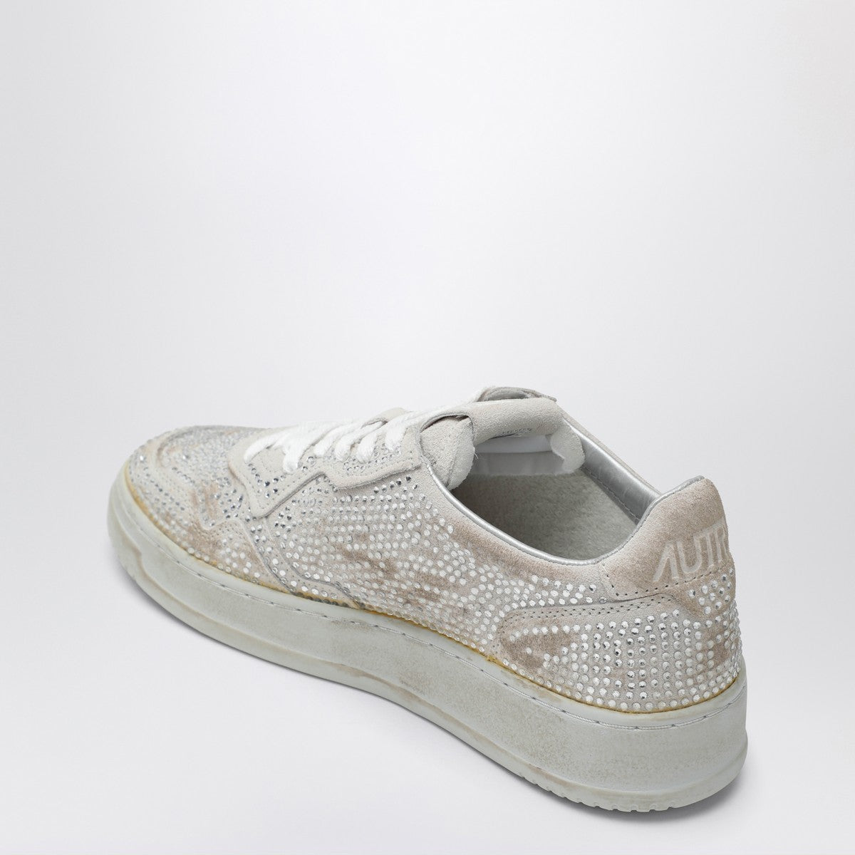 AUTRY Sneaker Medalist Crystals in white Autry