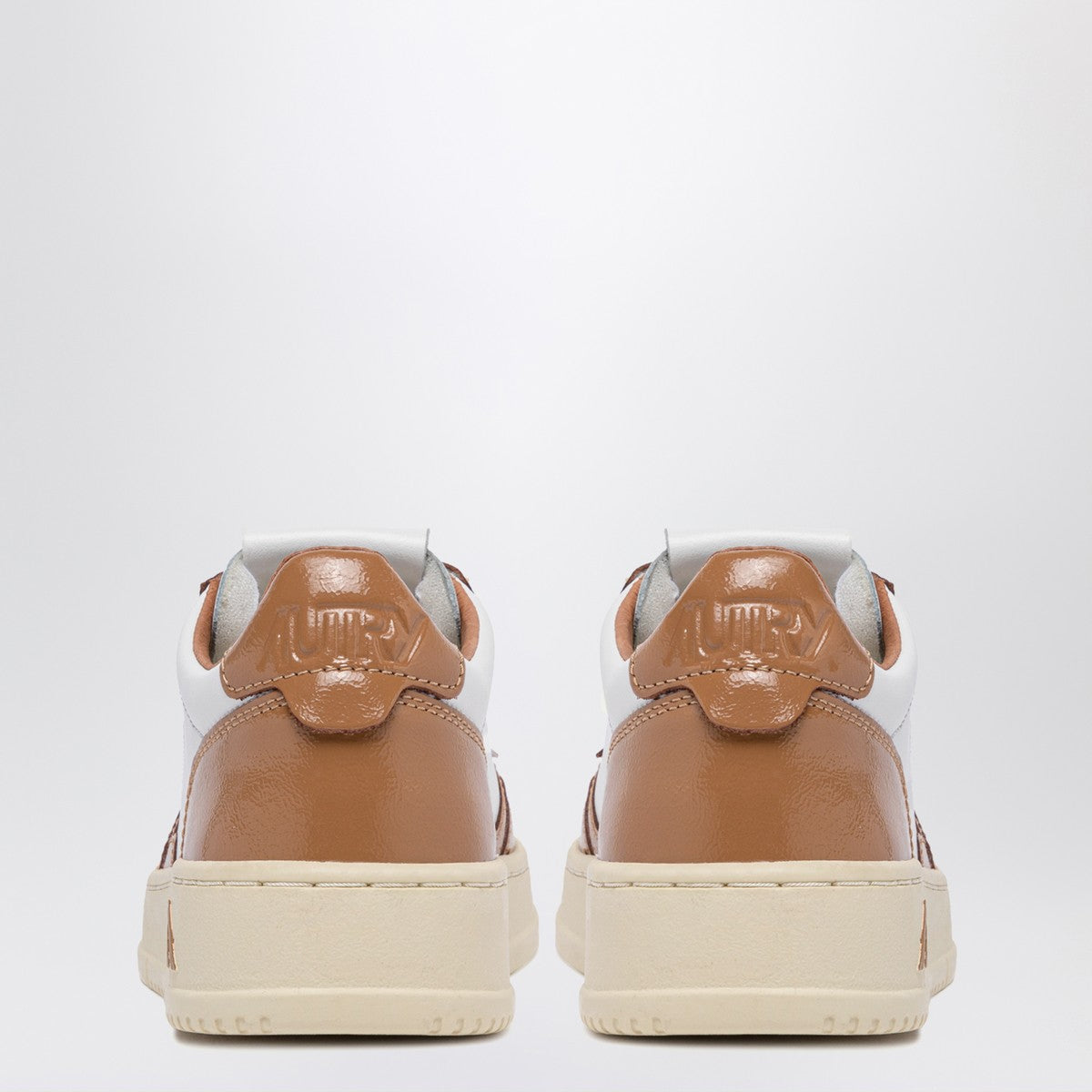 AUTRY White/brown Medalist sneakers Autry