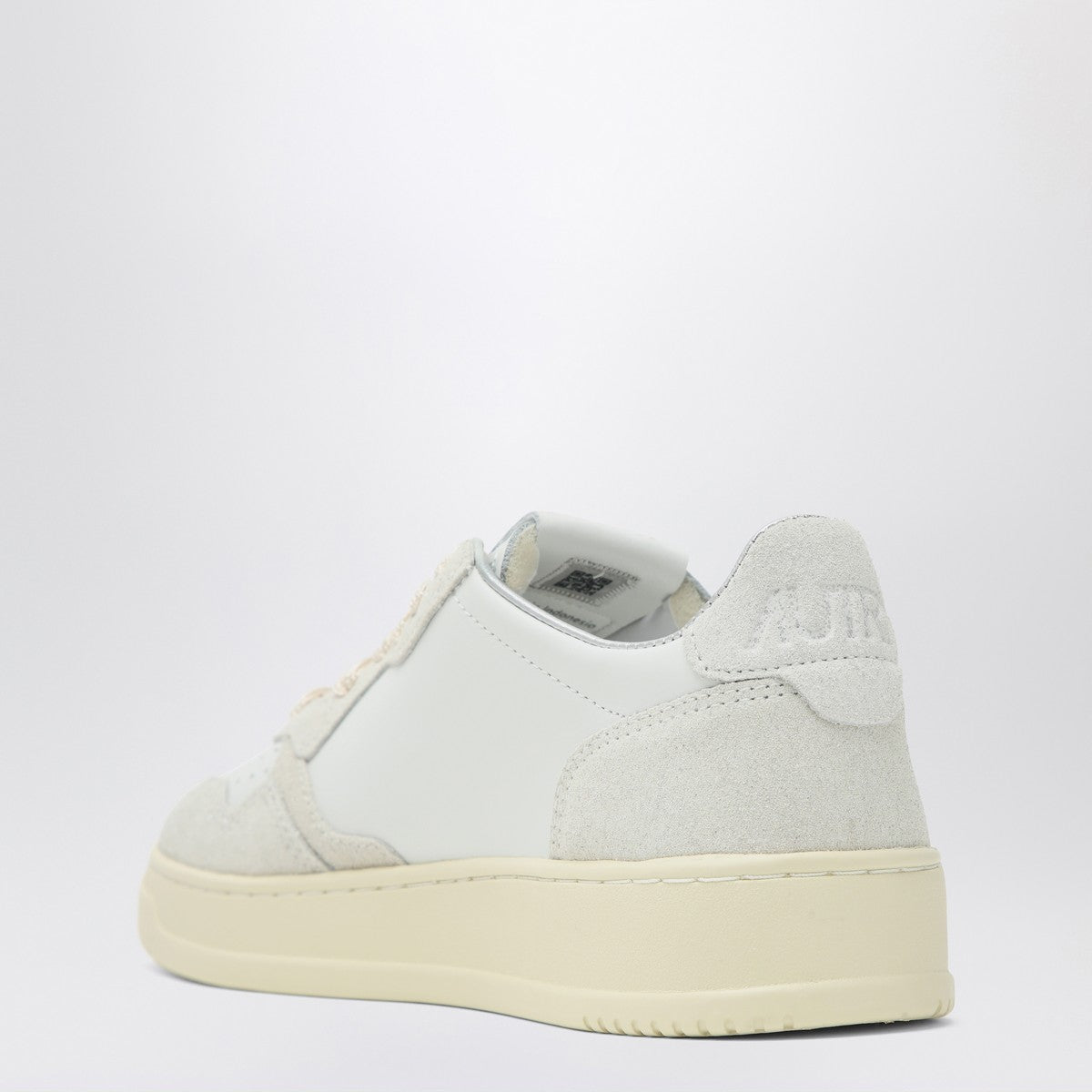 AUTRY Medalist white leather and suede trainer Autry