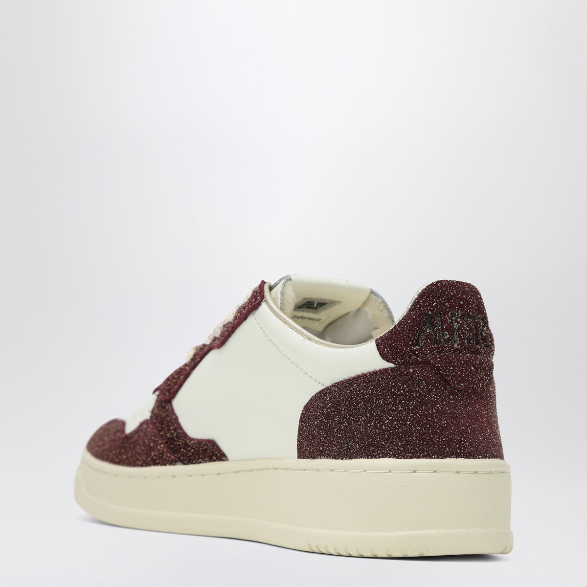 AUTRY Sneaker Medalist Marshmallow/Amarone with glitter Autry