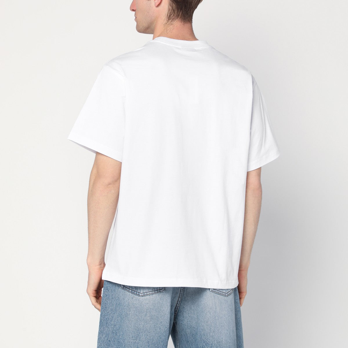 Awake NY White T-shirt with Stomper logo print Awake NY