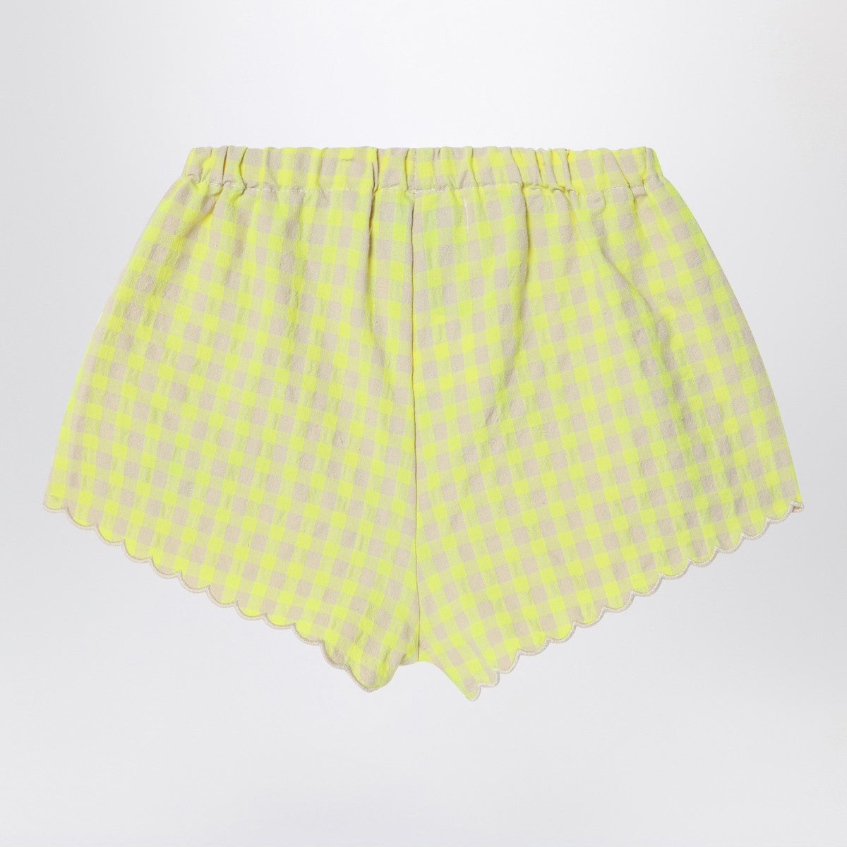 Bobo Choses Yellow shorts in Vichy fabric Bobo Choses