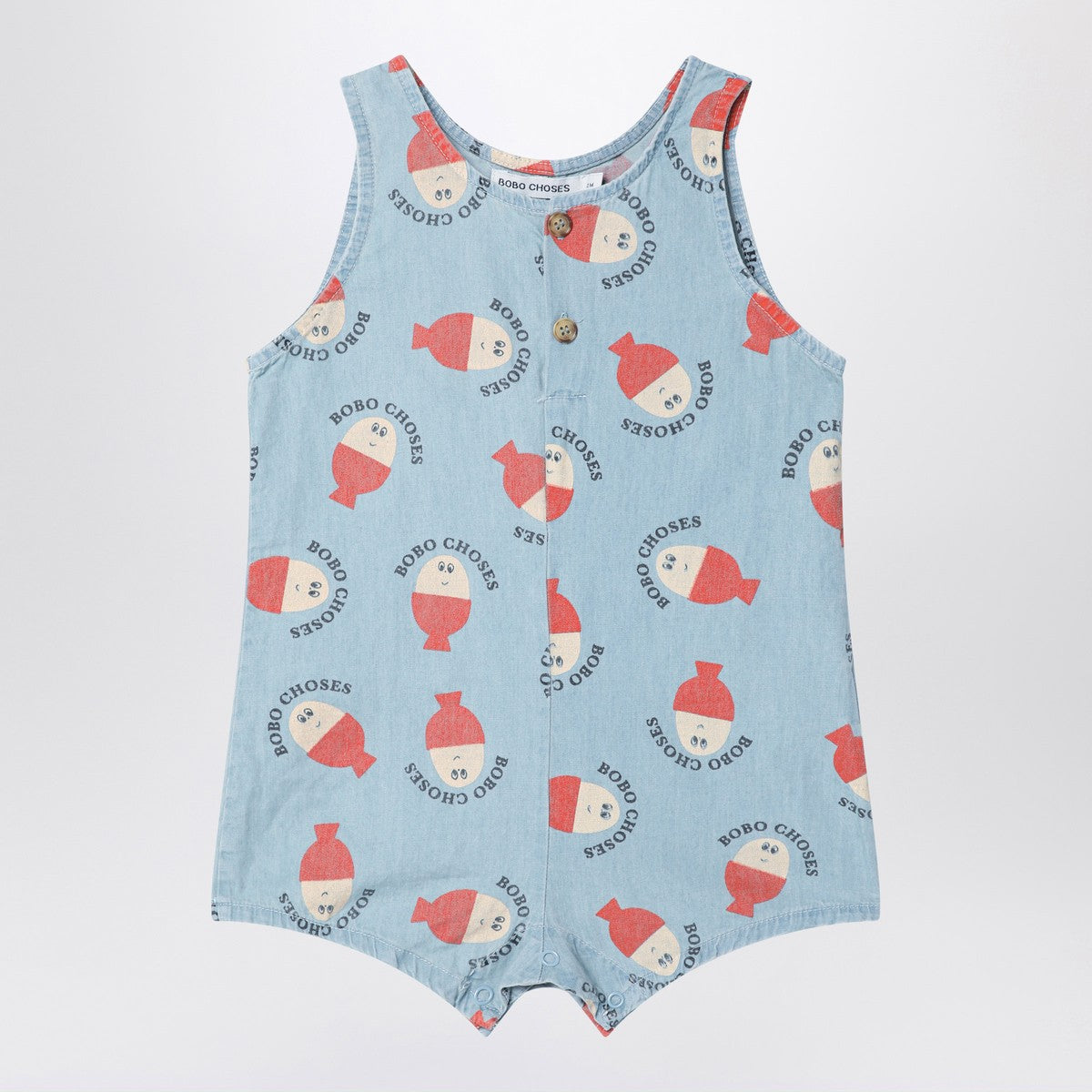 Bobo Choses Morning Egg Blue Romper Bobo Choses
