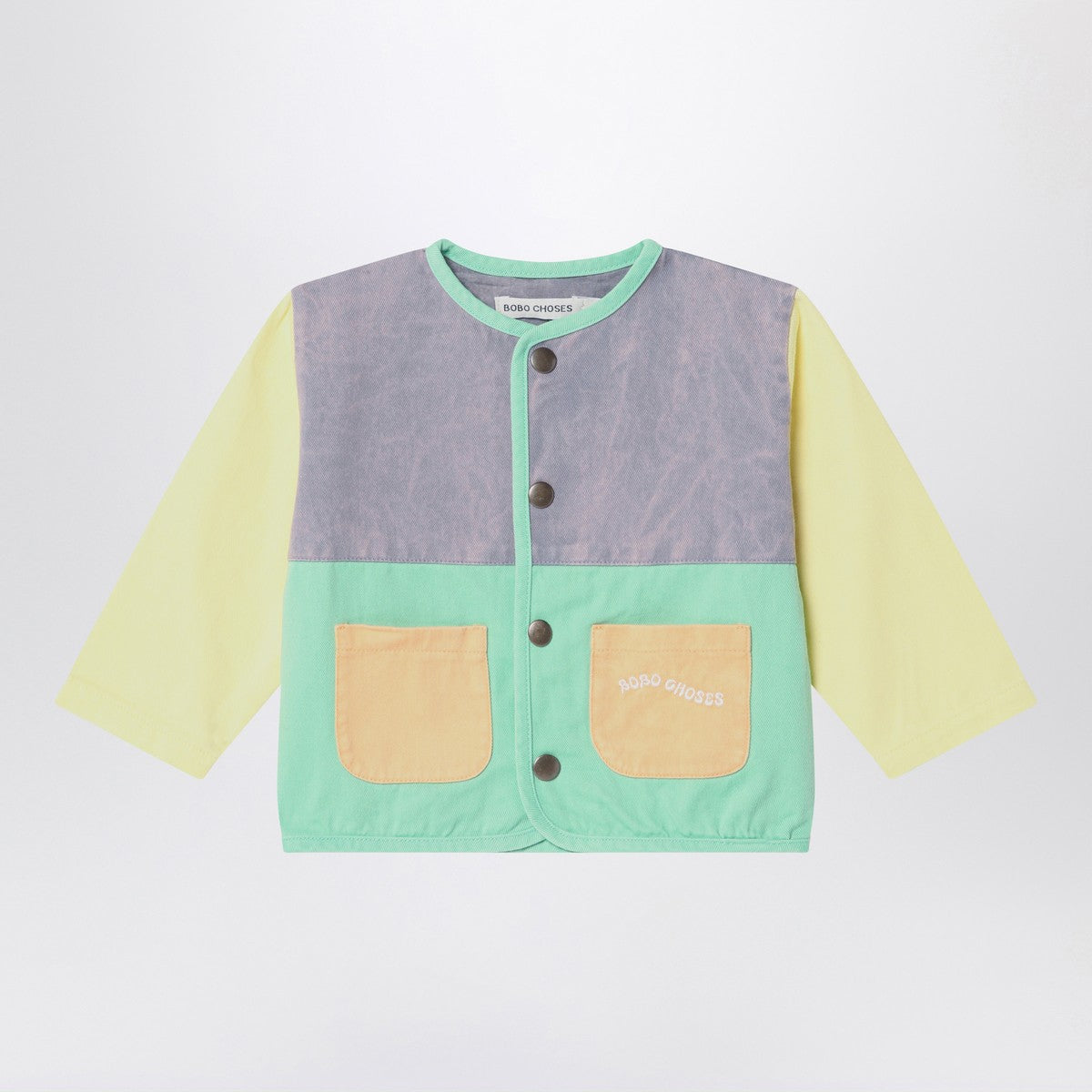 Bobo Choses Colour-block Jacket in Cotton Bobo Choses