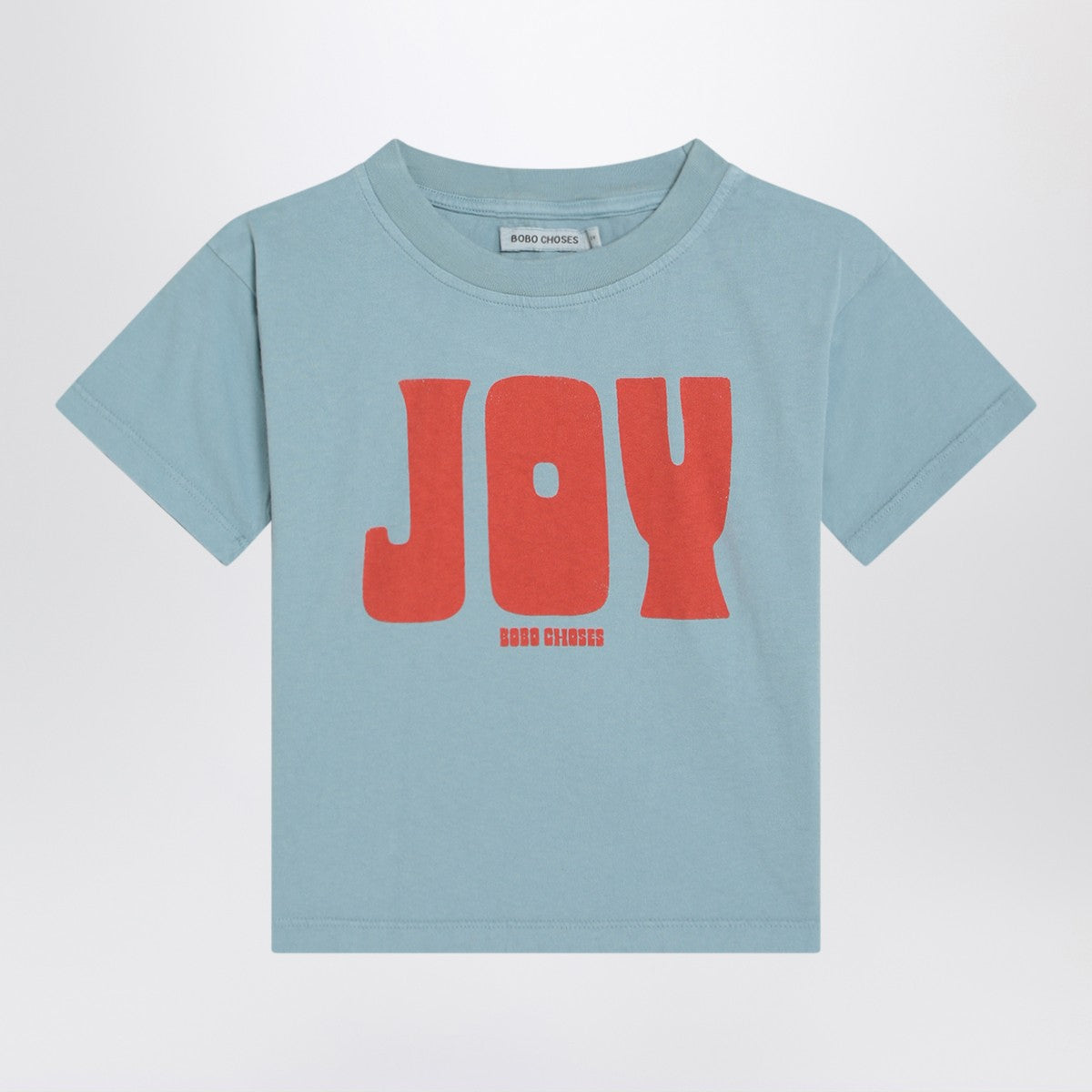 Bobo Choses Gray-blue Joy T-shirt Bobo Choses