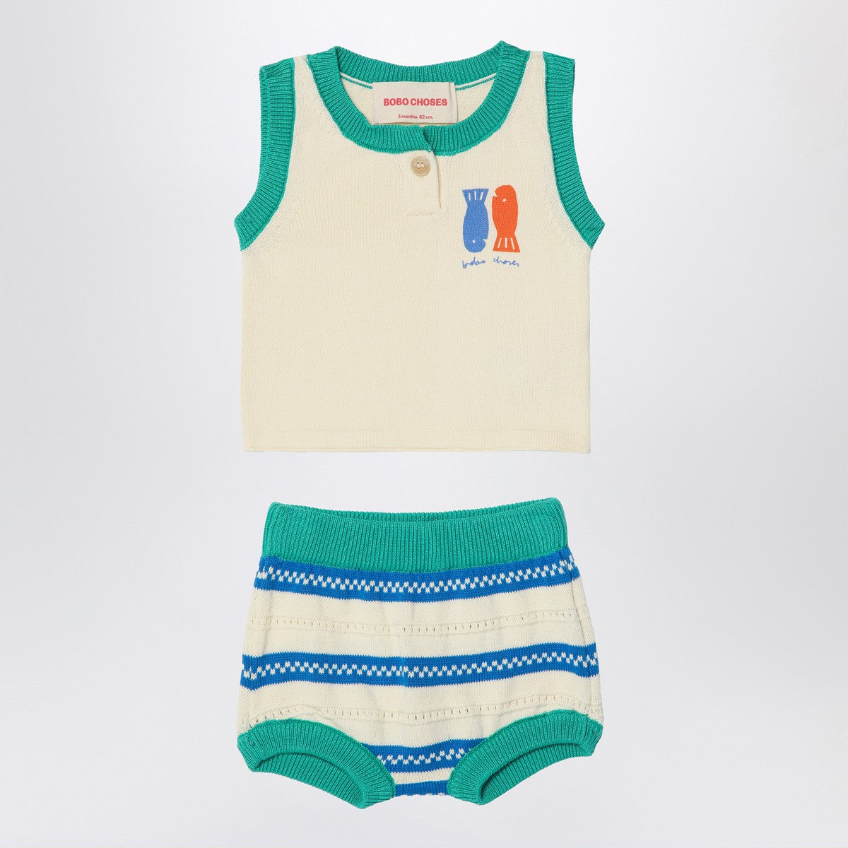 Bobo Choses Color-block denim jacket Bobo Choses