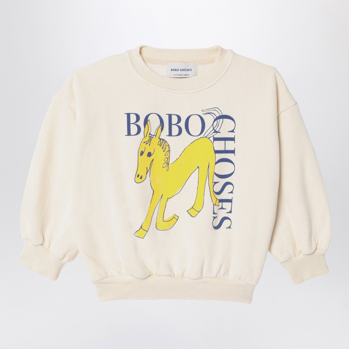 Bobo Choses Ivory Wonder Horse sweatshirt Bobo Choses