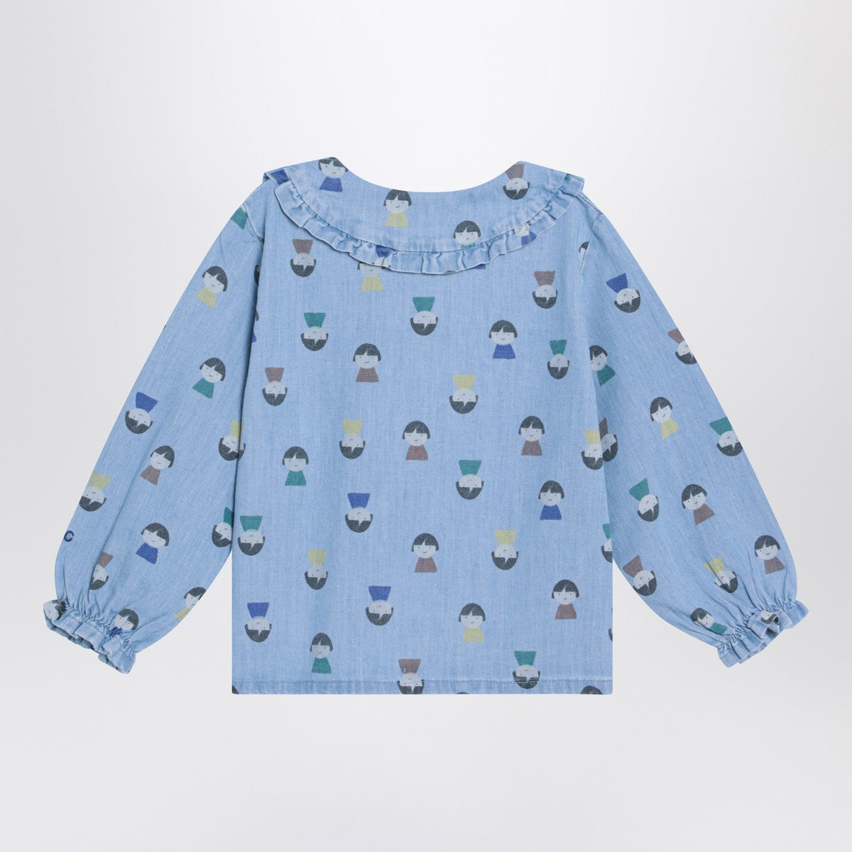 Bobo Choses Light blue denim shirt Bobo Choses