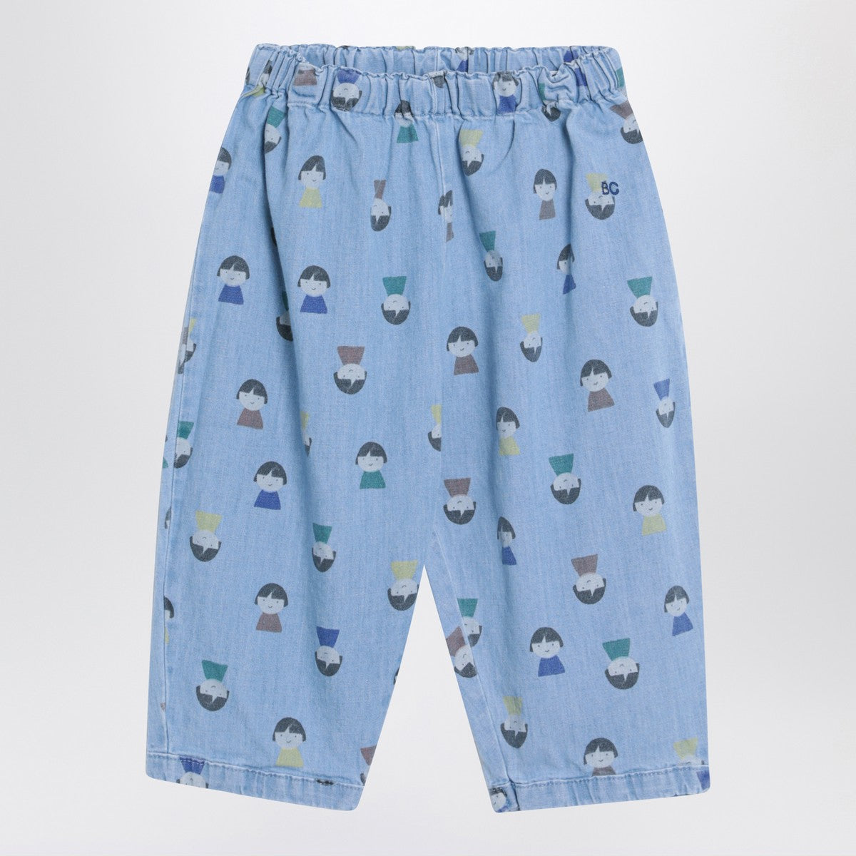 Bobo Choses Light blue denim trousers Bobo Choses