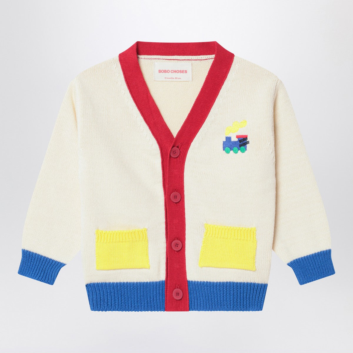 Bobo Choses Color-block Bobo Choo Choo cardigan Bobo Choses