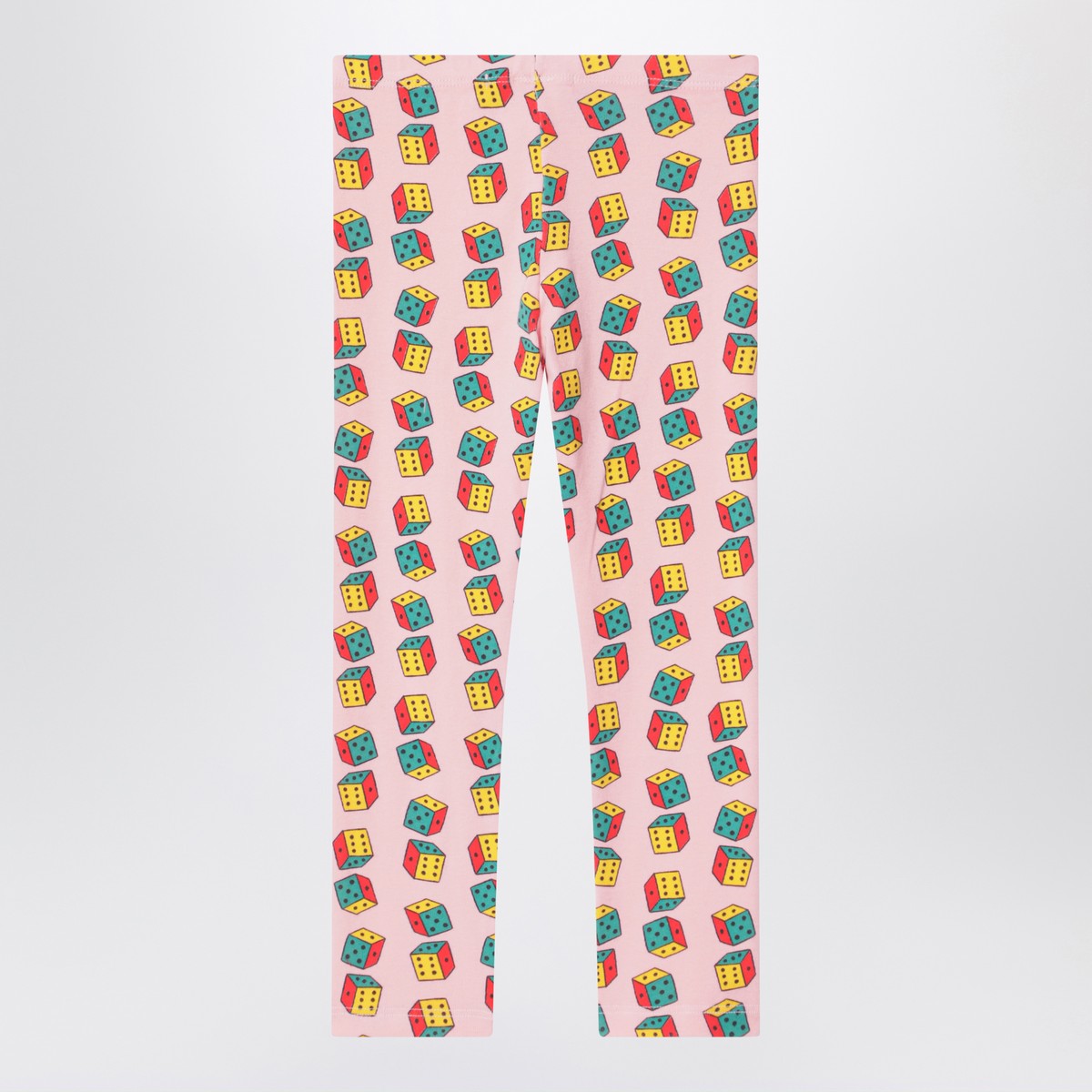 Bobo Choses Pink leggings with dice print Bobo Choses