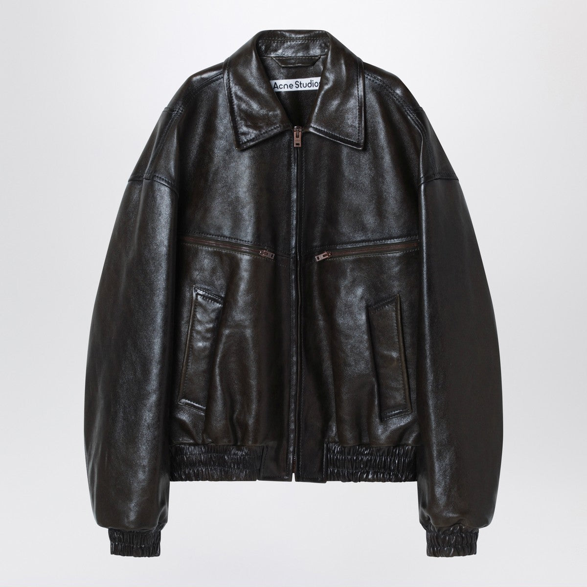 Acne Studios Leather bomber jacket Acne Studios