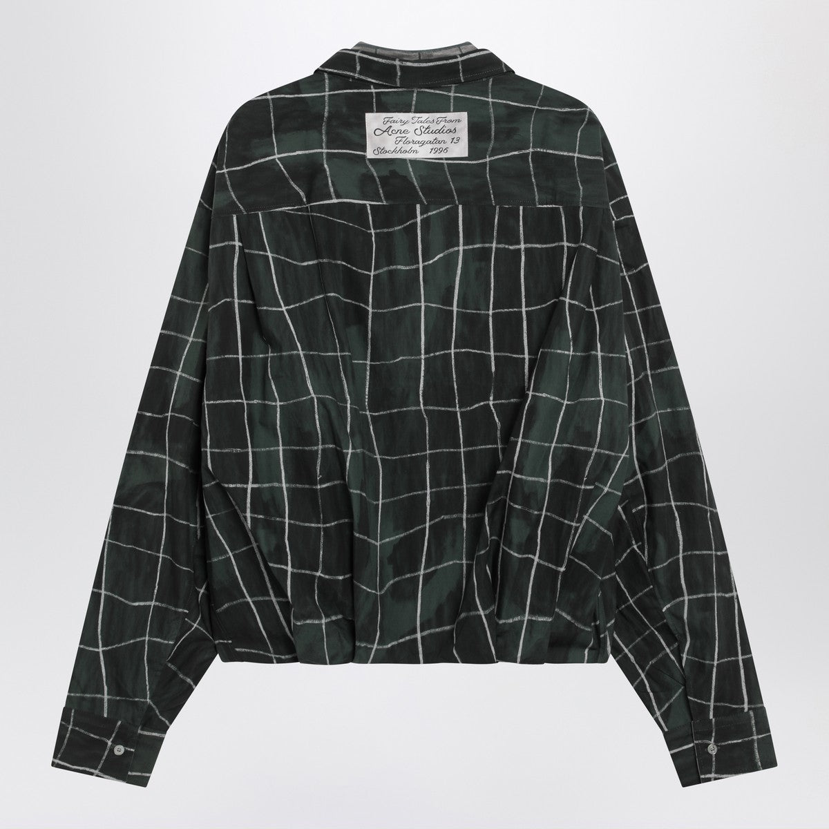 Acne Studios Layered check shirt Acne Studios