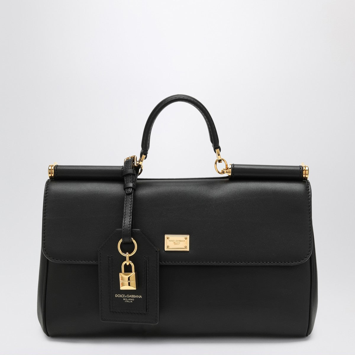 Dolce & Gabbana Dolce&Gabbana Handbag My Sicily in black leather Dolce & Gabbana