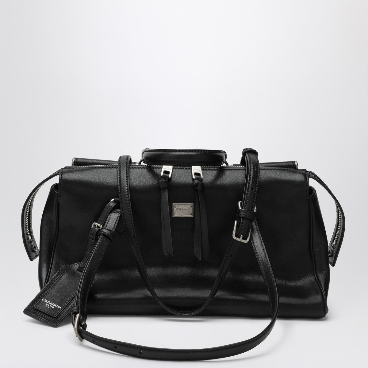 Dolce & Gabbana Dolce&Gabbana Black Vittoria leather bag Dolce & Gabbana