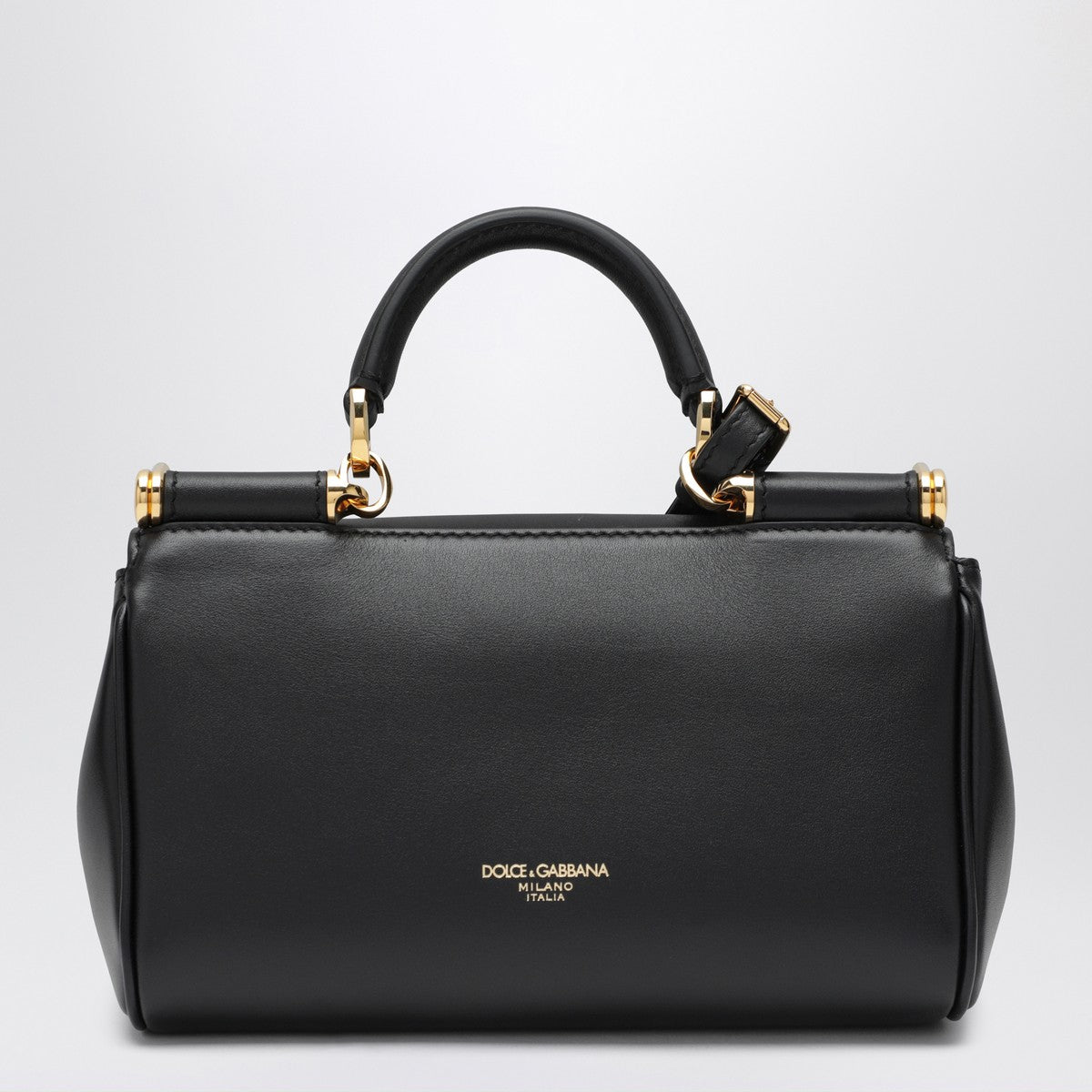 Dolce & Gabbana Dolce&Gabbana Small My Sicily handbag in black leather Dolce & Gabbana