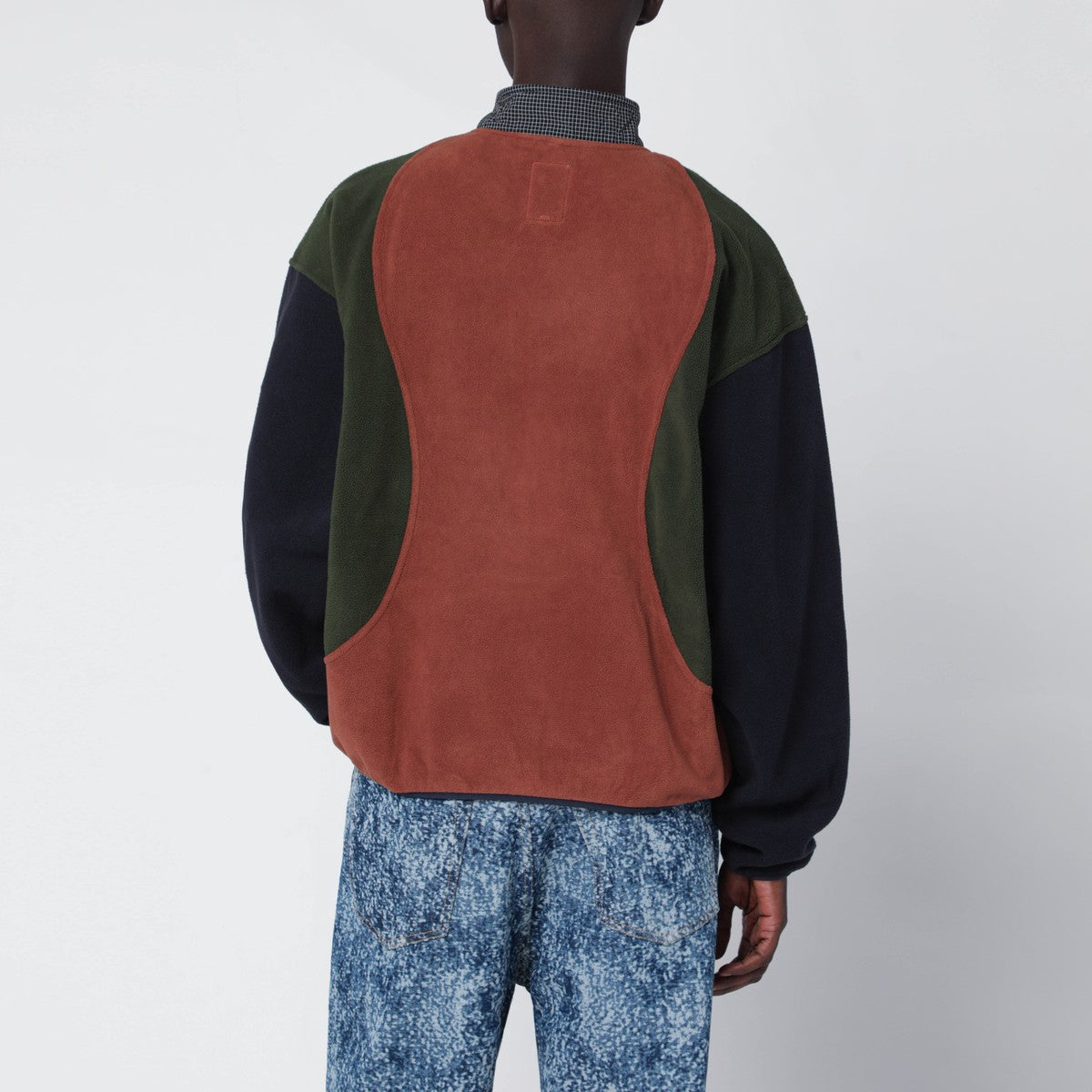 Brain Dead Color-block fleece Brain Dead