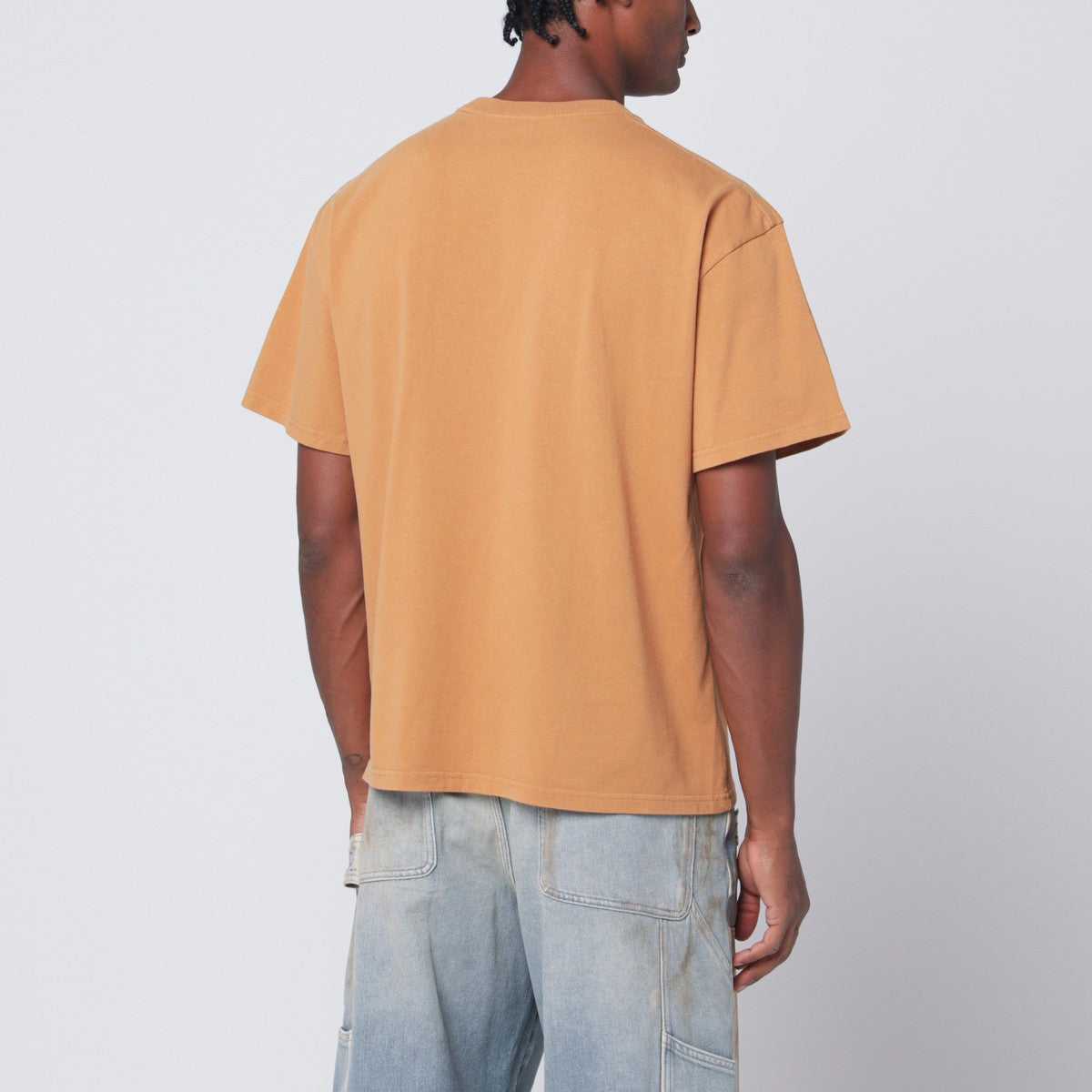 Brain Dead Cumin-coloured Information Age Occultism T-shirt Brain Dead