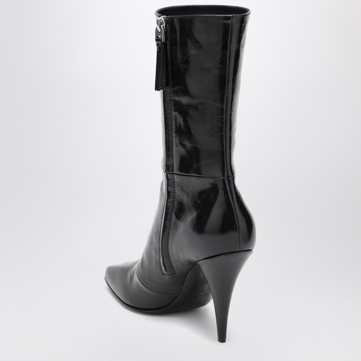 Black Sliced Square GIVENCHY Tape ankle boots Givenchy