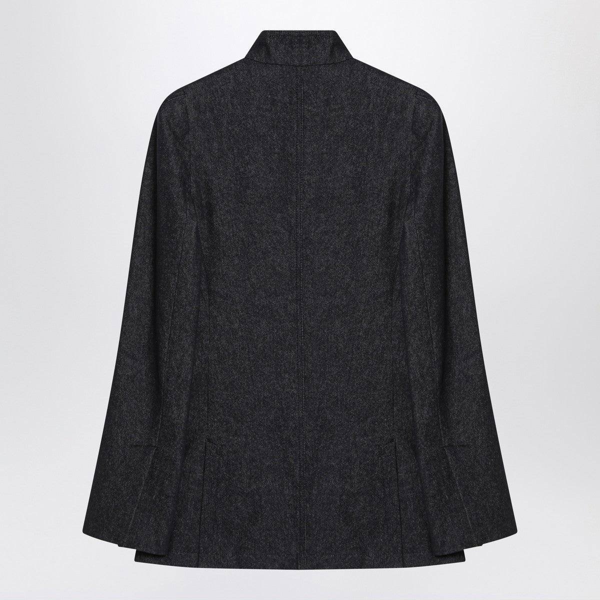 Max Mara Midnight blue jacket in cotton denim effect Max Mara