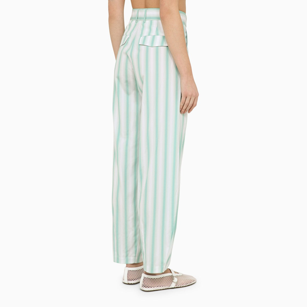 Margaux Lönnberg Beatty striped cotton trousers Margaux Lönnberg