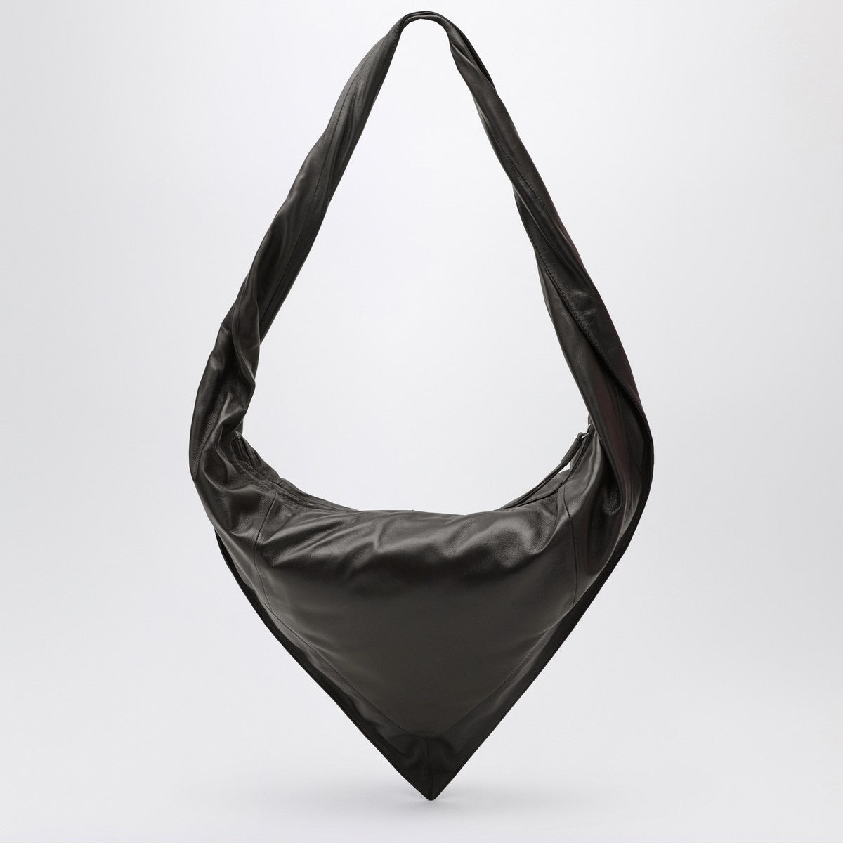LEMAIRE Small Black Extended Scarf Bag Lemaire