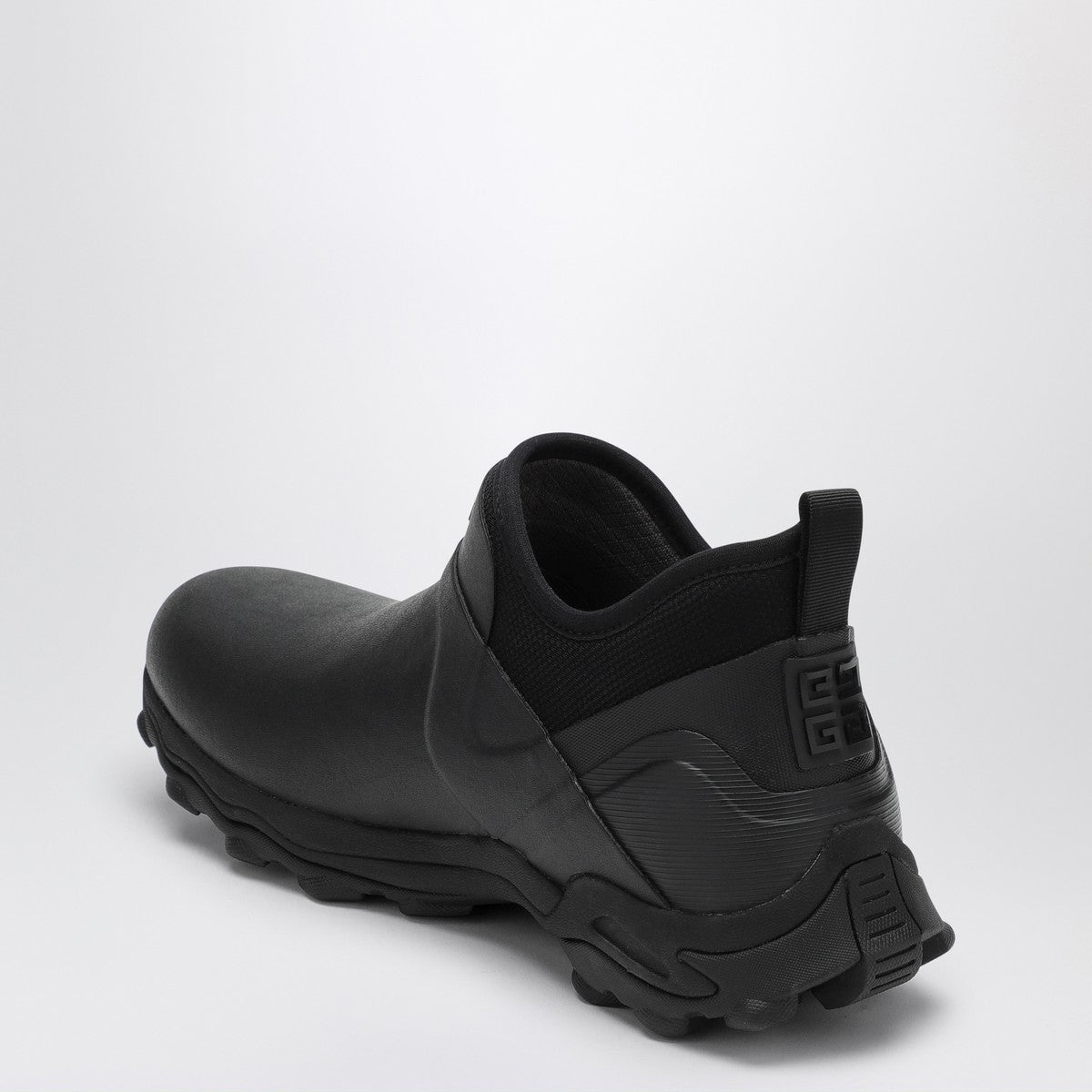Givenchy Black Bogs rubber chelsea boots Givenchy